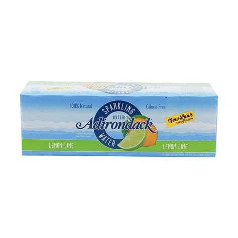 Amazon Adirondack Beverages Water Seltzer Lemon Lime 12 Fl Oz