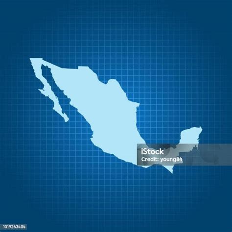 Mexico Map Stock Illustration Download Image Now Cartography Country Geographic Area