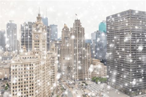 1,302 Chicago Skyline Snow Royalty-Free Photos and Stock Images ...