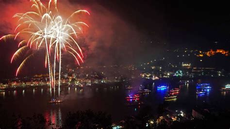 Rhein in Flammen Alles zum jährlichen Feuerwerk am Mittelrhein