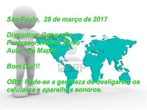 Exporgeo Prof Walter Zenio AULA EXPOSITIVA OS MAPAS