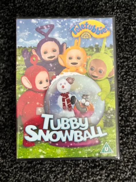 Teletubbies Tubby Snowball Dvd New Factory Sealed Uk Genuine £999