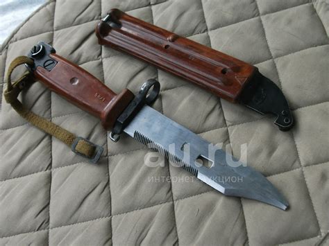 Штык нож АК Калашников оригинал ВС СССР дезактивированный б/у — купить ...