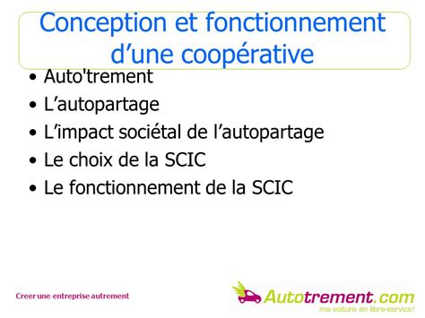 Conception Et Fonctionnement Dune Coop Rative Master Economie