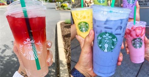 Starbucks Secret Menu Rainbow Refresher Recipe