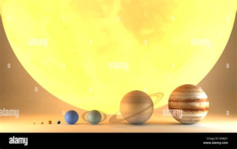 Solar System Planets Diameter Sizes Ratio Of Magnitudes Elements Of This Image Are Furnished