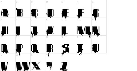 Map Font | UrbanFonts.com