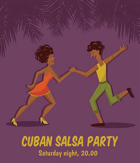 Cuban Dancers Illustrations Royalty Free Vector Graphics And Clip Art