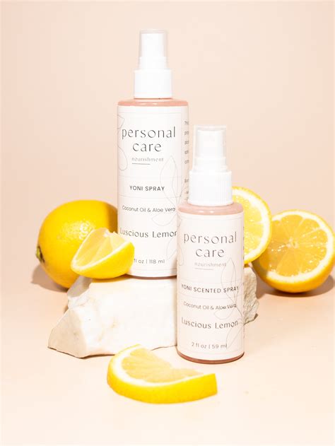 Luscious Lemon Yoni Vaginal Deodorant Spray Mist