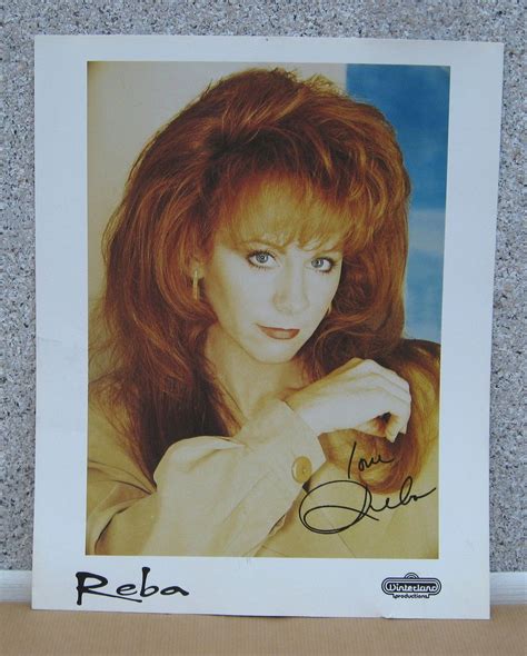 Reba McEntire Autographed 8 by 10 Signed Color Photo | Photo, Color ...