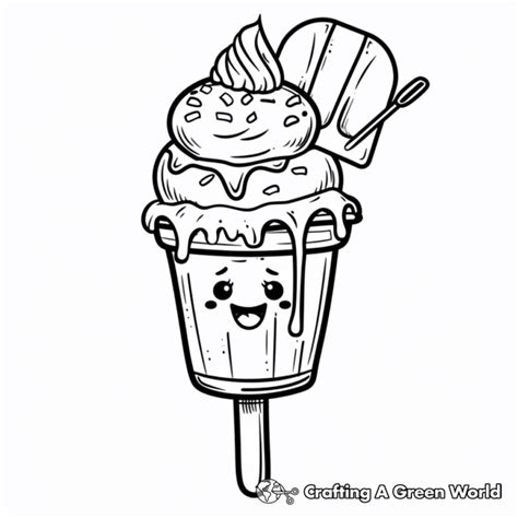 Ice Pop Coloring Pages Free Printable