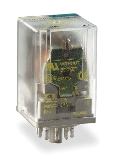 Plug In Relay Octal 120VAC 8 Pins Tillescenter Controls Indicators