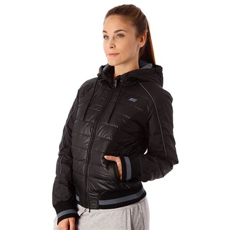 Nike Kurtka Defender Jacket Hooded Czarny Damskie Kurtki