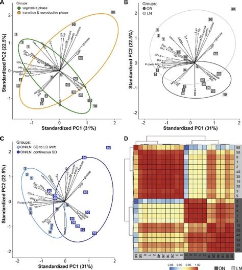 Principal Component Analysis Pca And Heat Map Of Metabolites Measured Download Scientific