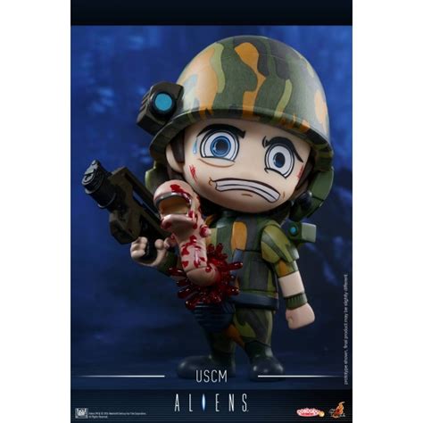 Hot Toys Aliens Uscm Cosbaby Cm