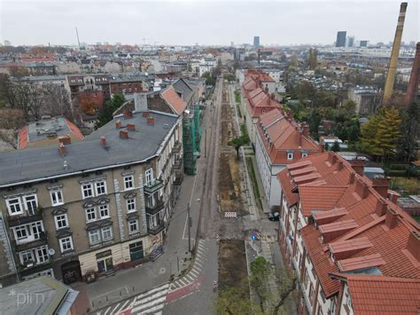 Trwa Przebudowa Ul Kolejowej Pozna Skie Inwestycje Miejskie