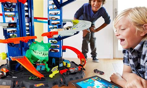 Hot Wheels Mega Garaż T Rexa Pojazdy tory i garaże Sklep internetowy al to