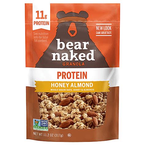 Bear Naked Granola Honey Almond Protein 11 2 Oz Shop FairPlay Foods