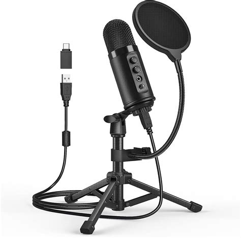 Amazon.com: KMAG USB Microphone for Gaming, Streaming, Recording - Cardioid Pickup, 48KHz ...