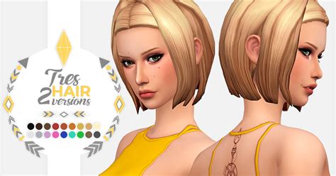 Sims 4 cc hair - poodish