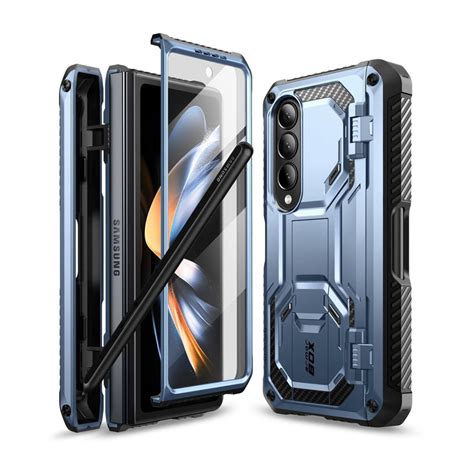 Supcase IBLSN Armorbox Galaxy Z Fold4 Suojakuori Sininen