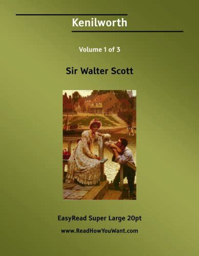 Kenilworth Easyread Super Large 20pt Edition Scott Walter Sir