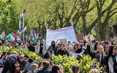 Pro Pal Stinenser Protest In D Sseldorf Hunderte Auf K