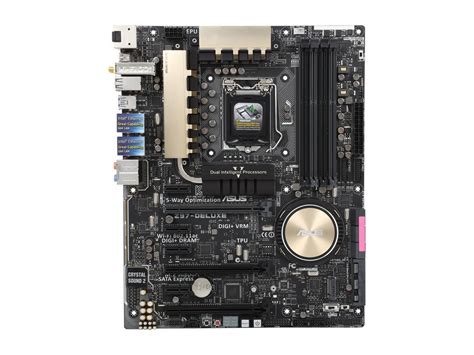 ASUS Z97 DELUXE LGA 1150 ATX Intel Motherboard Newegg