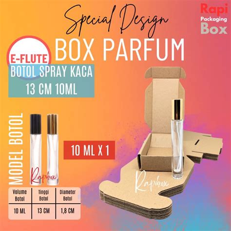 Jual Rapibox Box Khusus Parfum Spray Kaca Cm Ml Isi Botol E