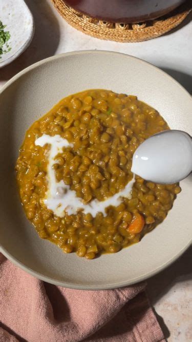 Vegan Curried Pumpkin Lentil Soup Ambitious Kitchen Recipe