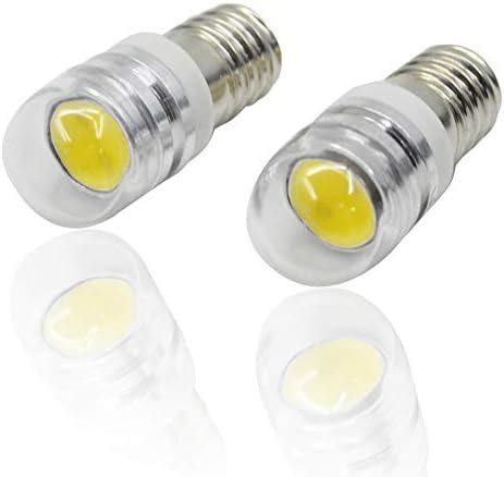 Ruiandsion Pcs V V V E Led Bulb Smd White Led Replacement