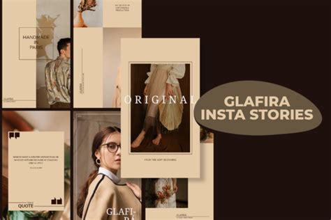 Glafira Insta Stories Template Graphic By Storictype Creative Fabrica