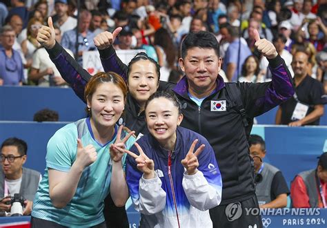 올림픽 여자탁구 단체전 16년 만에 동메달태권도 이다빈 결승행 불발 연합뉴스