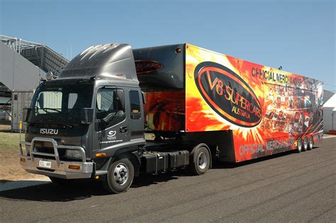 Isuzu AVESCO Bathurst Oct 2006 Paddock Area Mike Cornwall Flickr