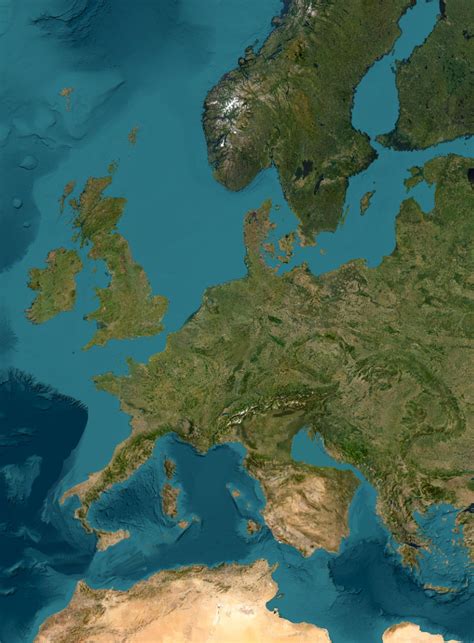 An European satellite map : r/mapporncirclejerk