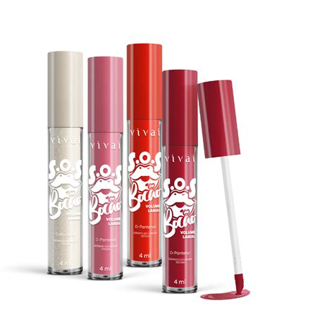 Vivai Gloss Sos Bocao Colors Volume Labial Shopee Brasil