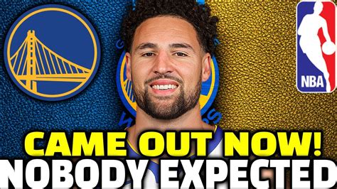 🏀 Gsw Left Now The Warriors Decision That Surprised Everyone Golden State Warriors News Youtube