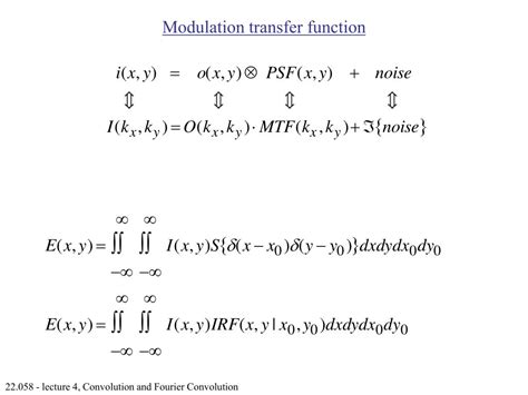 Ppt Convolution Fourier Convolution Powerpoint Presentation Free