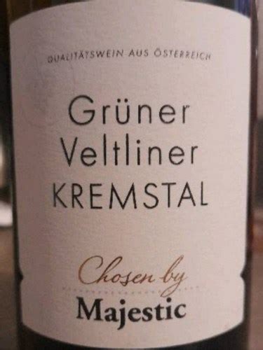 Winzer Krems Chosen By Majestic Gr Ner Veltliner Vivino Us