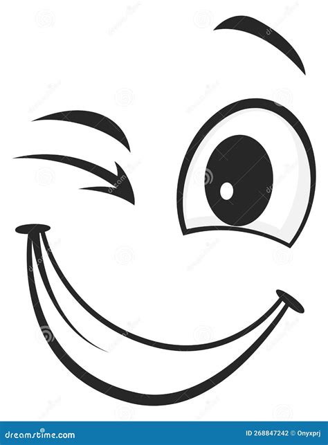 Comic Face With Tongue Out Playful Cartoon Emoji Vector Illustration