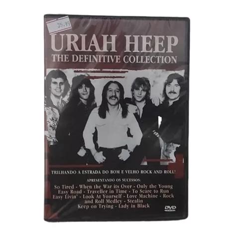 Dvd Uriah Heep The Definitive Collection Lacrado Parcelamento