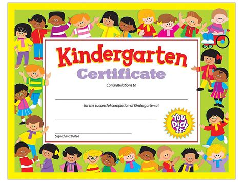 Fun Children's Graduation Certificates Printables Free Traceable ...