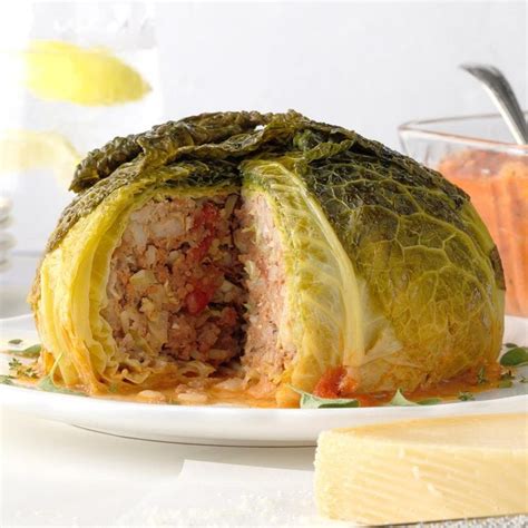 Stuffed Whole Cabbage Recipe How To Make It