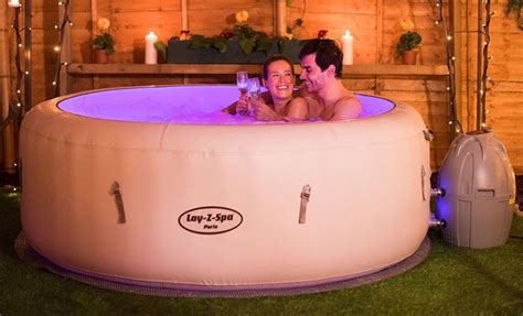 New Lay Z Spa Paris Lazy Spa New Inflatable Hot Tub Jacuzzi Lazy Massage Pool Uk For Sale From