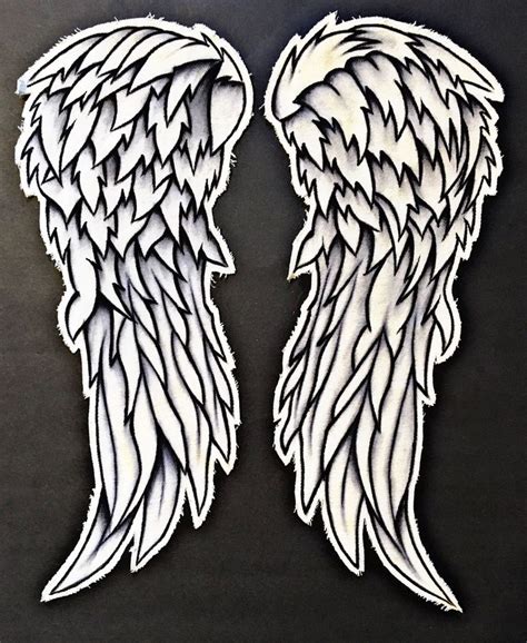 Daryl Dixon Angel Wings Etsy Canada Daryl Dixon Wings Dixon