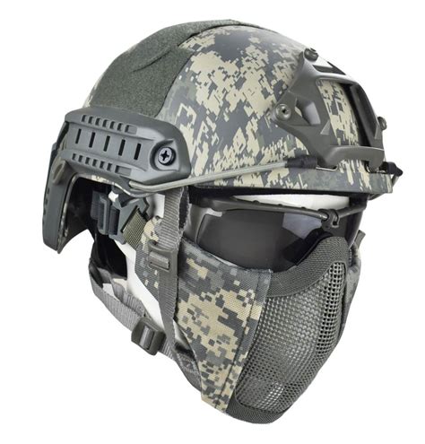 New Tactical G4 Systemset Pj Helmet With Overall Protection Glass Mask