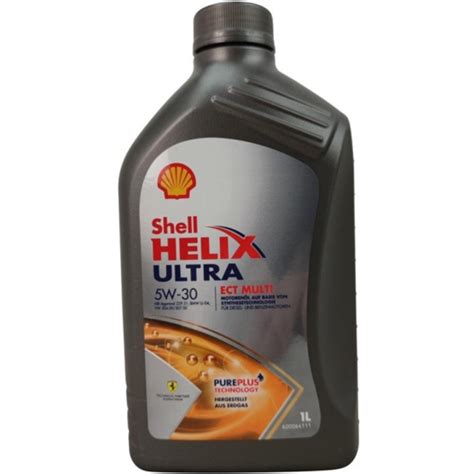 Моторное масло Shell Helix Ultra ECT Multi 5W-30 1л – купить с ...