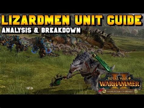 New Lizardmen Units Guide + H&B Giveaway! : r/totalwar