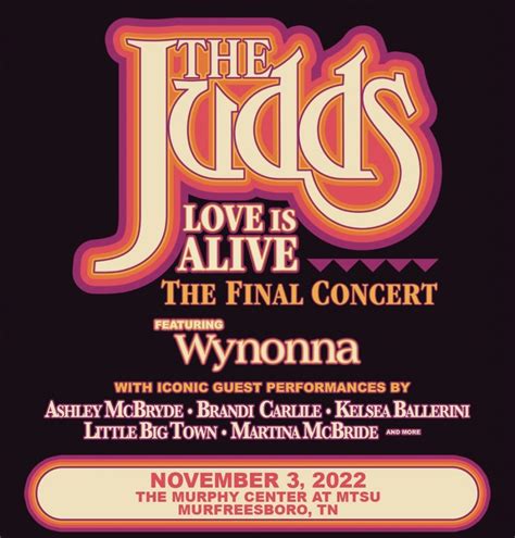 Review The Judds Love Is Alive The Final Concert