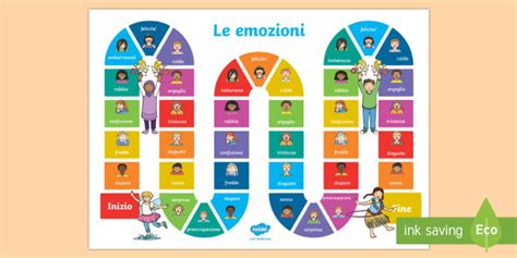 Il Gioco Delle Emozioni Da Stampare Giochi Da Tavola